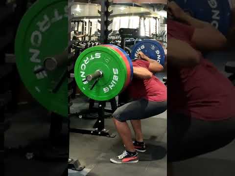 286 lbs -130 kg  Squat for 5 Reps 02052022