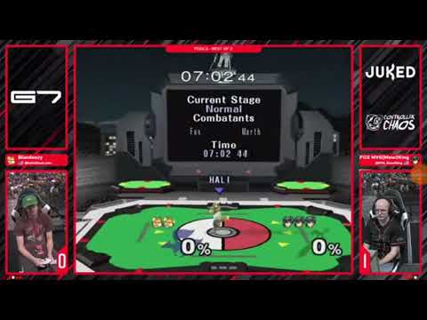 Melee - Genesis 7 - Mew2King (Marth) 0% Perfect Death