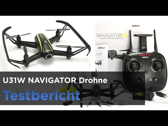 Video Teaser für UDI RC NAVIGATOR Drohne U31W im Test