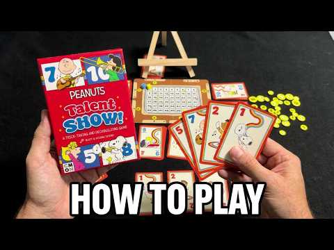Peanuts Talent Show | How to Play