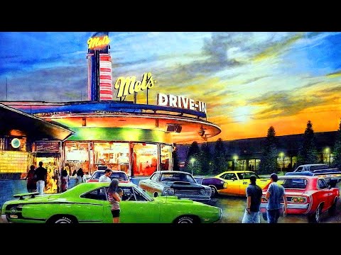A história do drive-in de Mel