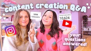 Content Creation Q&A with My Sister Jess! 🎬 Tips for Instagram & YouTube Creators