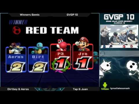 GVGP 10 Project M Doubles Losers Quarters - Dirtboy & Aeros vs. Tap & Juan