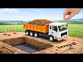DIY Mini Machines Tractor Truck Road Building Projects