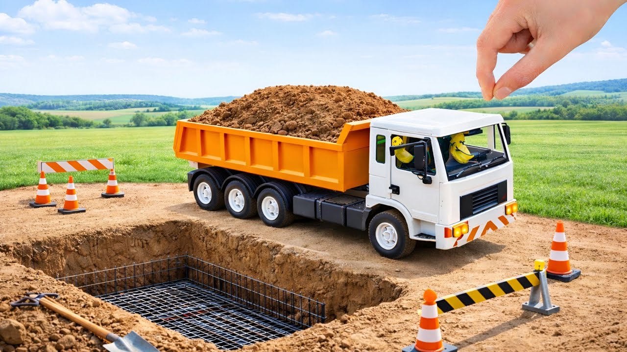 DIY Mini Machines | Tractor, Truck & Road Building Projects