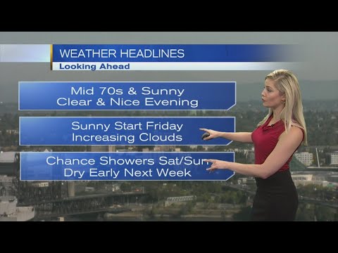 Noon Thursday Forecast KOIN 6 News October 5, 2017