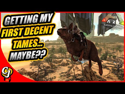 Trying To TAME A PROCOPTODON And My First FLYER.... Its Rough!! || Ark Story Unmodded Ep 54!