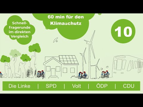 Frage 10: Katastrophenschutz vs. Klimaschutz #BTW21 (Die Linke, SPD, Volt, ÖDP, CDU) #Klimaschutz