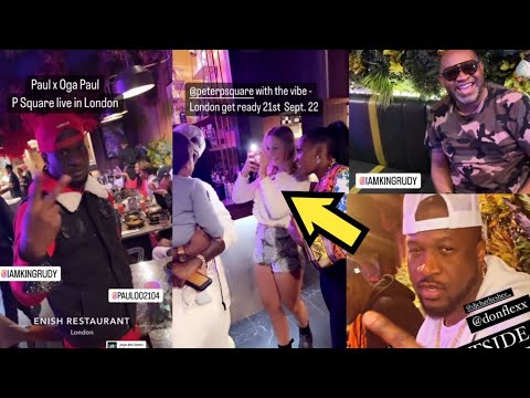 Fan's Go Crazy For Psquare As Touch Down London Ready To Shutdown Concerts