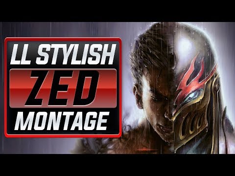 LL Stylish "Zed Main" Montage (Best Zed Plays) | League Of Legends
