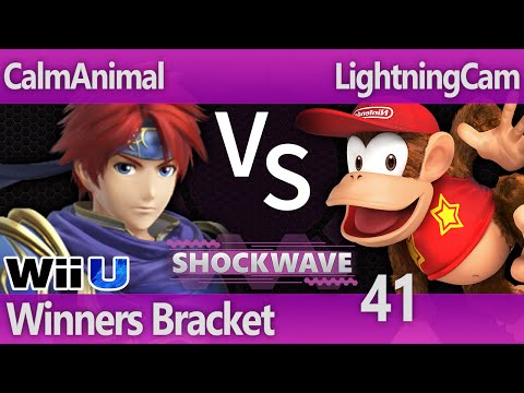 SW 41 Wii U - CalmAnimal (Roy, Bowser) vs Lightning Cam (Diddy) - Winners Bracket Part 2