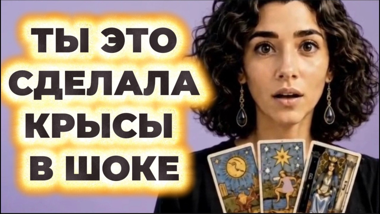 🔥🔥❗️Таро новость❗️Вот почему у тебя получилось укатать этих крыс‼️🔥