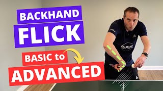 Ultimate BACKHAND FLICK tutorial (basic to advanced)