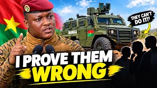 Ibrahim Traoré Fires Back at Those Who Mocked Burkina Faso’s Armored Vehicles