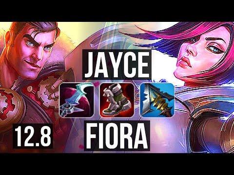 JAYCE vs FIORA (TOP) | 7 solo kills, 11/3/7, Godlike, 300+ games | EUW Master | 12.8