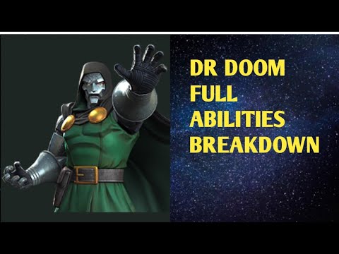 Dr.  Doom  Full Abilities  Breakdown -  Marvel Contest of Champions