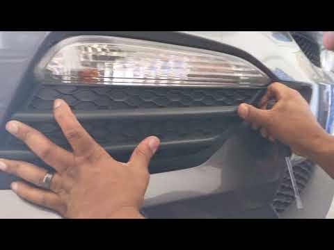 2016 Honda pilot replace bumper grille