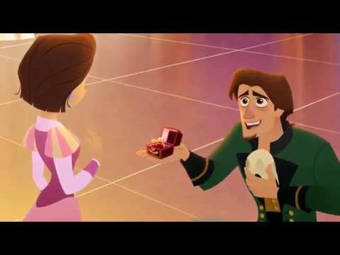 Eugene le propone matrimonio a Rapunzel