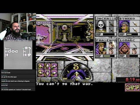 Stream Play - Eye of the Beholder (C128) - Speedrun 8:29
