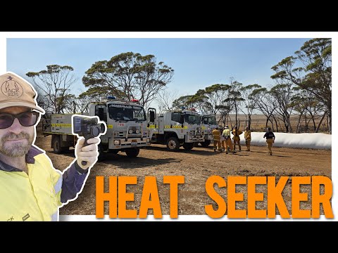 Fitzgerald national park fire, Thermal vision