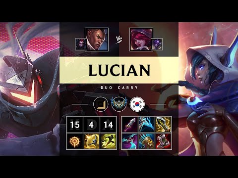Lucian ADC vs Xayah - KR Challenger Patch 25.13