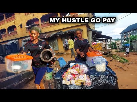 NIGERIAN WOMAN'S LIFE MAKING AND SELLING POPULAR NIGERIAN STREET FOOD FOR A LIVING| Danica Kosy