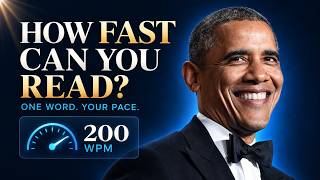 Speed Reading | Barack Obama