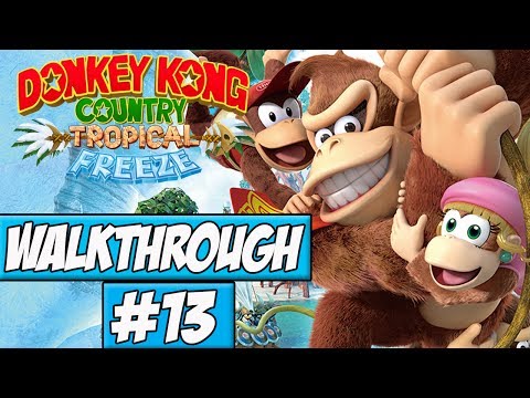 Donkey Kong Country: Tropical Freeze Walkthrough Ep.13 w/Angel - Jelly!