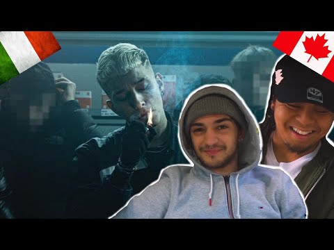 CANADIANS REACT TO ITALIAN RAP - KORBE - IMPERO (OFFICIAL VIDEO)