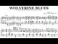Jelly Roll Morton - Wolverine Blues | Transcription