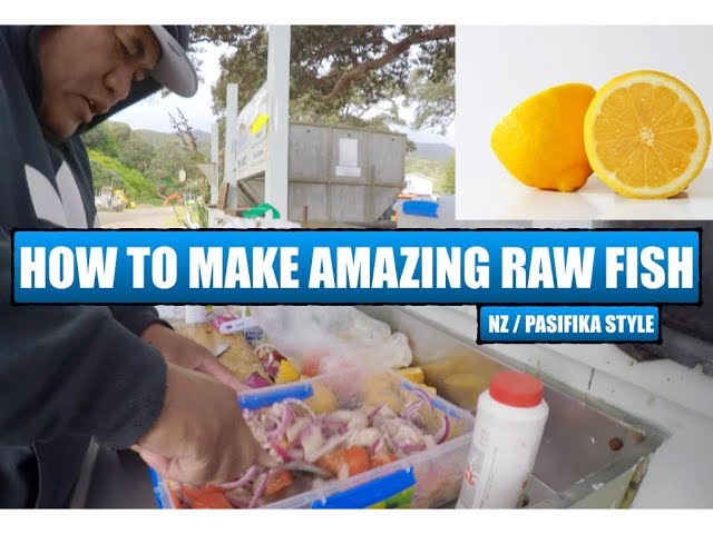 How to make delicious raw fish - the John Peraua Way