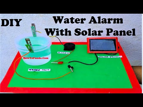 water tank overflow alarm working model for science exhibition using water sensor howtofunda