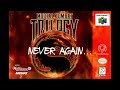 I M DONE WITH MORTAL KOMBAT TRILOGY ON NINTENDO 64