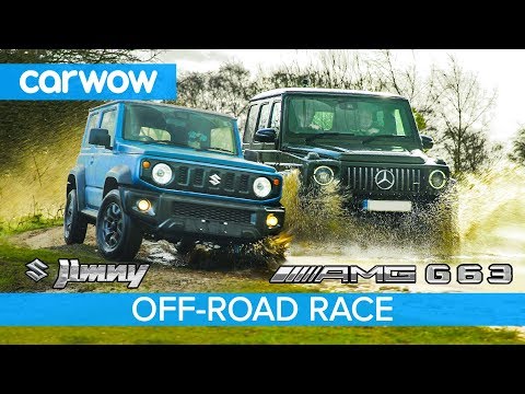 Suzuki Jimny vs Mercedes-AMG G63: OFF-ROAD RACE!