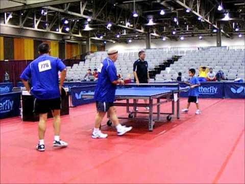 2010 US Table Tennis Nationals U3700 Doubles Final Game 1 and Game 2