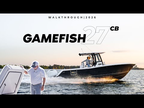 2027 Sea Hunt Gamefish 27CB 2027 SEA HUNT GAMEFISH 27CB Video