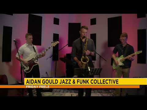 "Time Crunch" - Aidan Gould Jazz and Funk Collective - Live on Loving Living Local Fox 21
