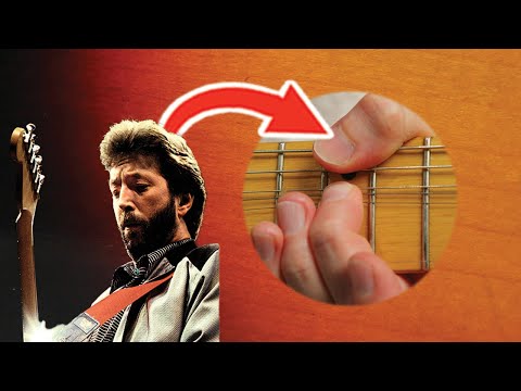 Eric Clapton's Unusual String Bending Technique Revealed