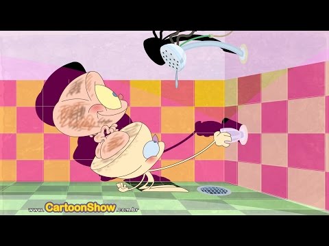 Mongo and Drongo Taking a Bath - Kids' Cartoon