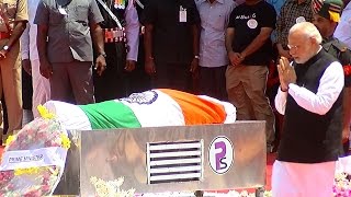 APJ Abdul Kalam's State Funeral Full Ceremony - Modi, Rahul, Vaiko & Vijayakanth - Must Watch video