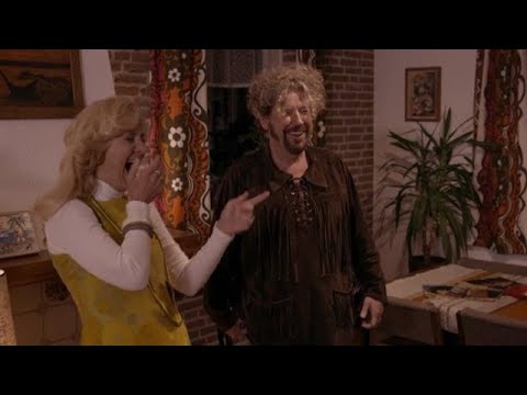 De familie Smits lacht zich rot - GROETEN UIT 19XX