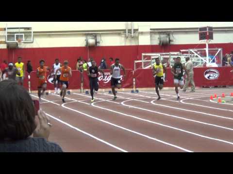 2014 Carl Lewis High School Invitational | Heat 5 of 60m Prelims | 7.20