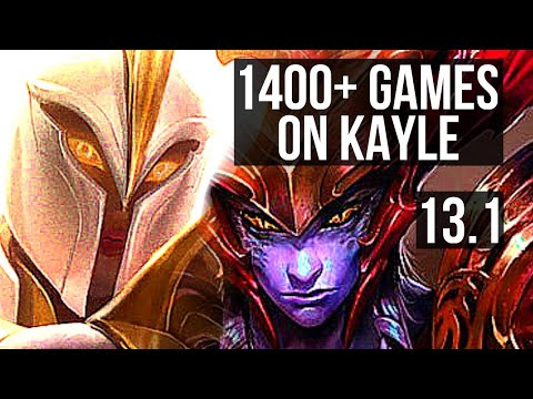 KAYLE vs SHYVANA (TOP) | 2.6M mastery, 1400+ games, 11/3/14 | KR Diamond | 13.1