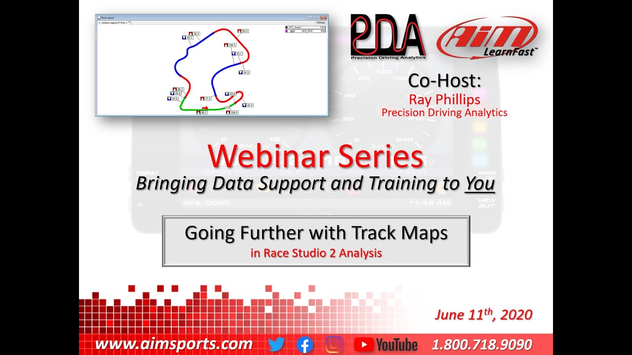 1-22 Going Further With Track Maps - Live Webinar with Ray Phillips - 6/11/2020