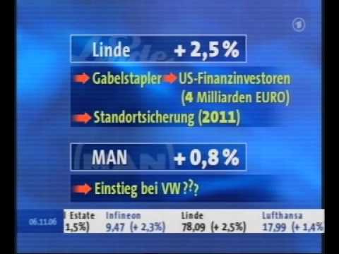 01 06 11 06 ARD 19 56 Börse im Ersten Börsengang Petrotec