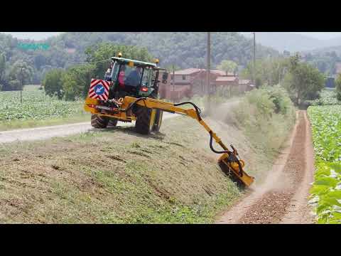 FEMAC   DOC 400 S  Boom hedge trimmer flail