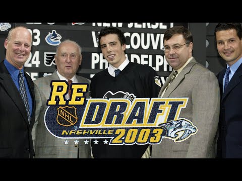 Re-Drafting the 2003 NHL Entry Draft
