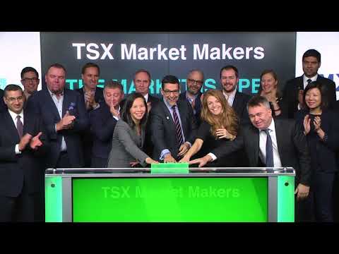 TSX Market Makers open Toronto Stock Exchange, December 8, 2017