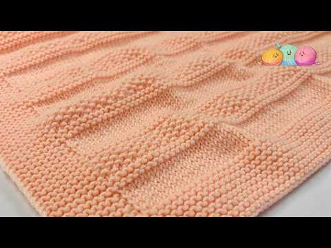 How to Knit the Pippa Baby Blanket