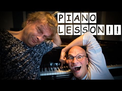 MY FIRST PIANO LESSON (WITH IIRO RANTALA!)
